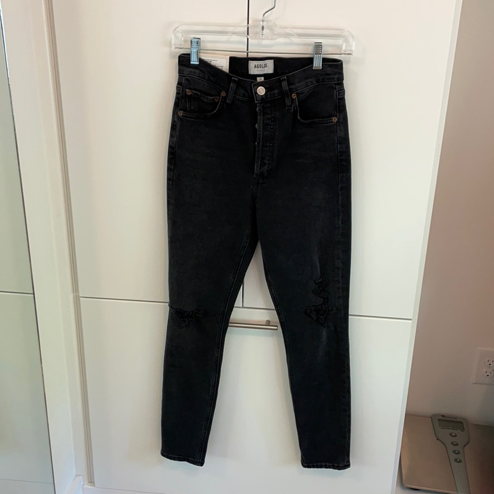 Agolde Nico high rise slim fit jean